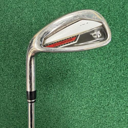 LH Wilson Staff Dynapower DYNAPWR PW Pitching Wedge KBS Max Steel Regular