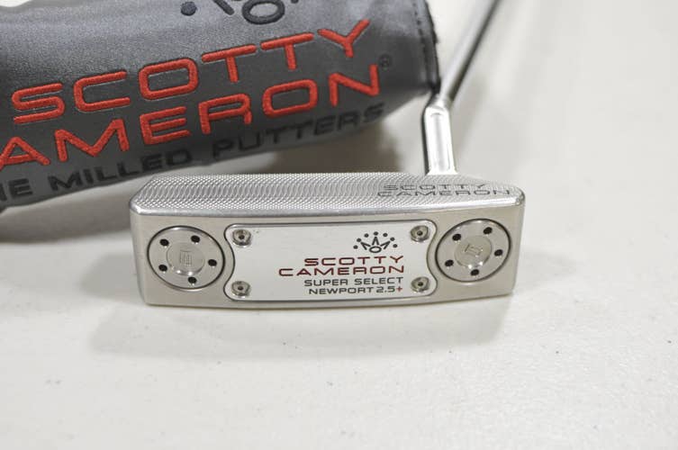 Titleist 2023 Scotty Cameron Super Select Newport 2.5 Plus 34" Putter RH #230182