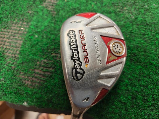 Taylormade 2007 Burner Rescue 4 Hybrid 4H 22 Degree Regular Flex Lefft Handed