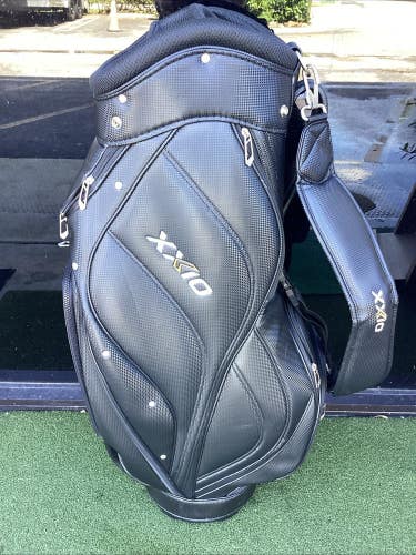 XXIO Golf Black Cart Bag 4-Way Dividers