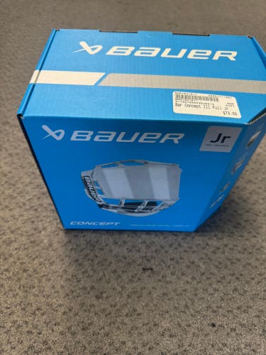Bauer Concept 3 Full Shield (New) Junior