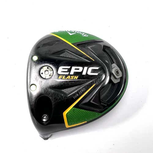 LEFTY Callaway EPIC Flash Sub Zero Driver 9* HEAD ONLY Mens LH
