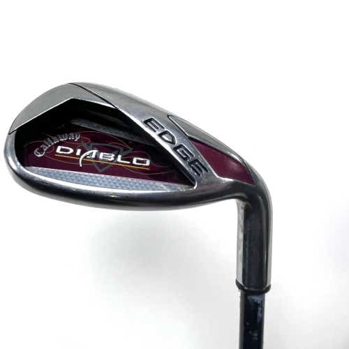 Callaway Diablo Edge Sand Wedge SW Diablo Edge 65g Senior Graphite Mens RH