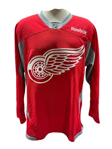 Medium Reebok Red Wings Pro Stock Practice Jersey (New)