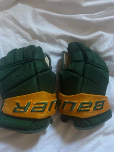 Bauer Vapor Team Pro Gloves green 14" (Used)