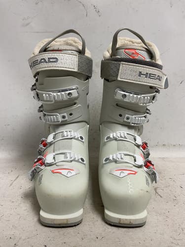Used Head NEXO LYT 80 Womens DH Ski Boot White And Coral 255 MP - M07.5 - W08.5 11855-S000212167