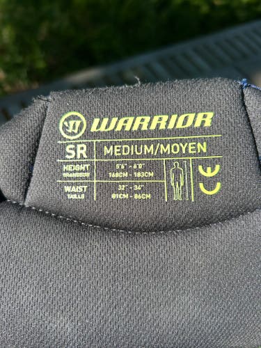 Medium Senior Warrior Hockey Pants (Used)