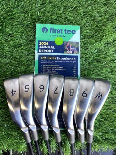 Ping G25 Blue Dot Iron Set 4-PW With Regular Graphite Shafts