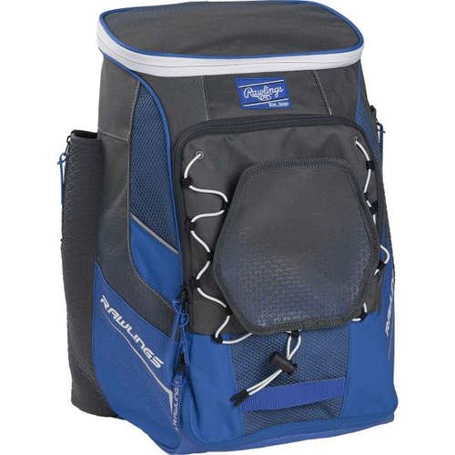 Rawlings Impulse Backpack Bat Pack Bat Bag Royal Blue New