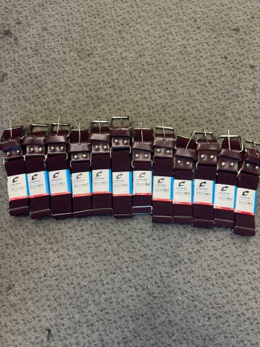 12 Pack Champro Brute Adult Maroon (New) Belt