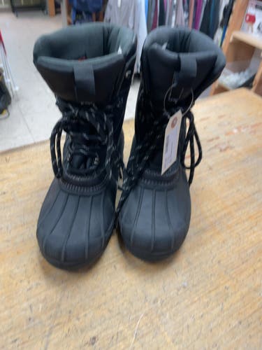Thermolite Winter Boots Size 8 Black