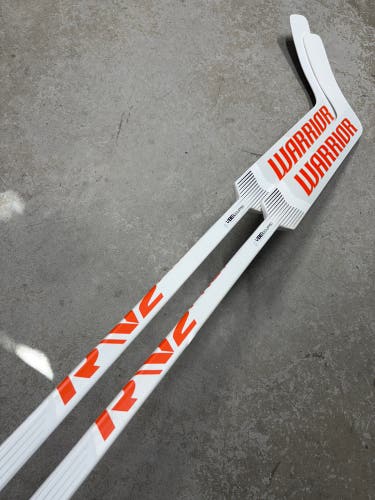2 PACK 25” Paddle Senior Warrior RV2 Pro + Pro Stock Goalie Stick (New) Pro Stock