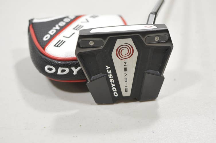 Odyssey Eleven S 35" Putter Right Stroke Lab Steel with Cover #230080