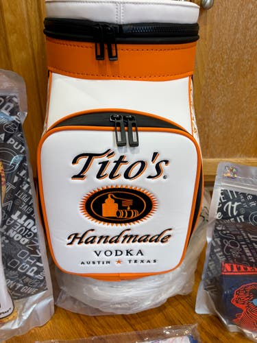 SWAG Golf x Tito's Handmade Vodka Den Caddy | Limited Edition | Excellent Condition
