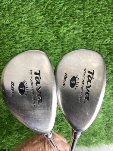 Mizuno Tava Hybrid Utility 7 & 9 With Ladies Graphite Shafts