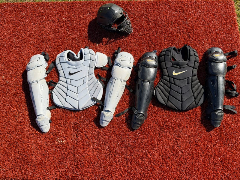(2) 17in Nike Diamond Elite Catcher's Set BUNDLE