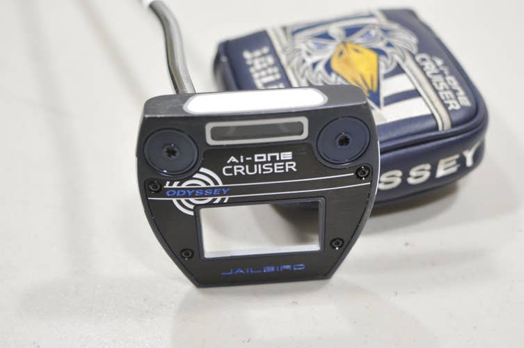 LEFT HANDED Odyssey Ai-ONE Cruiser Jailbird 38" Putter Steel with Cover #229570