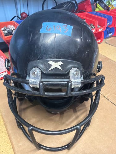 USED XENITH X2E+ YOUTH FOOTBALL HELMET - LARGE - BLACK