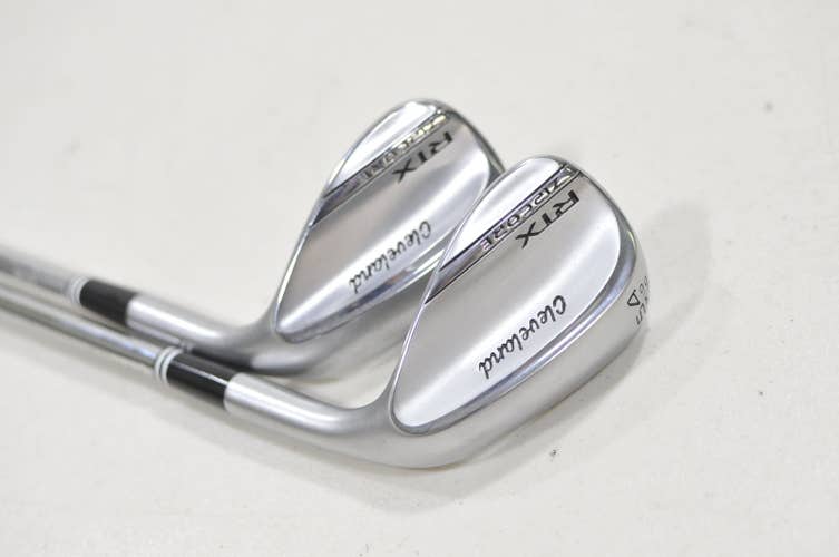 Cleveland RTX Zipcore Tour Satin SW and LW 54, 58 Wedge Set RH Steel #229097