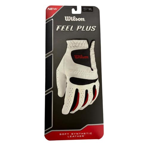 Used Wilson Mens Golf Glove MLH White LG 11406-S000113706