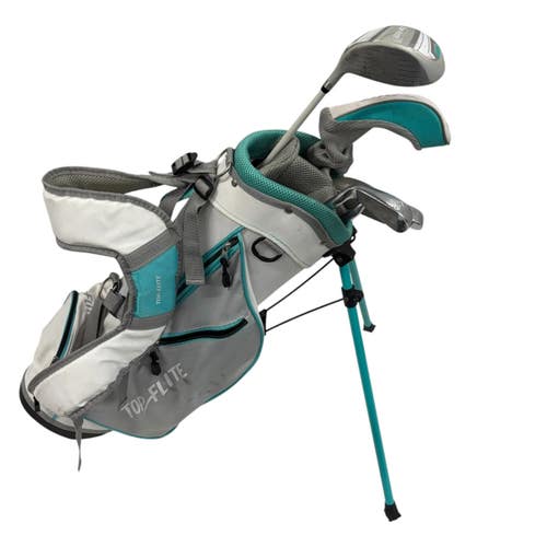 Used Top Flite Girls Jr Package Set RH Teal 5 Piece 11406-S000113700