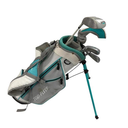 Used Top Flite Girls Jr Package Set RH Teal 5 Piece 11406-S000113701