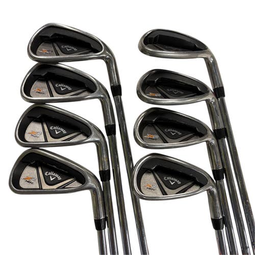 Used Callaway HOT X2 Mens Iron Set RH 4I-GW/AW 11406-S000113674