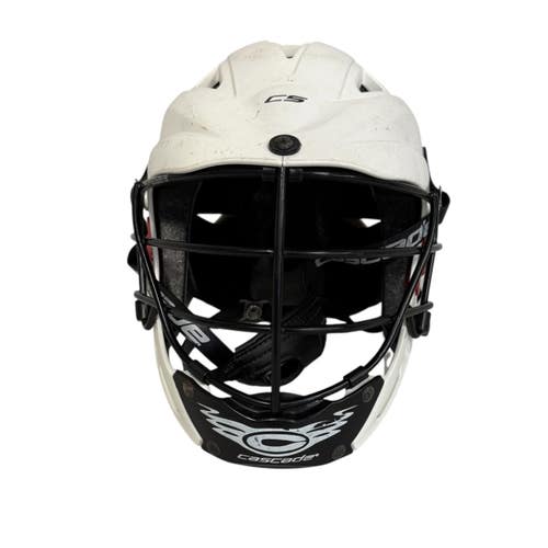 Used Cascade CS HELMET Lacrosse Helmet White XS 11406-S000113657