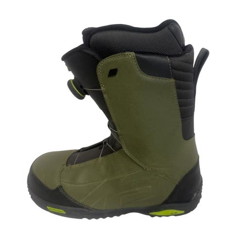 Used K2 Ryker BOA Mens Snowboard Boots Olive Green Size 11 11406-S000113643