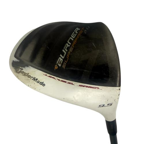 Used Taylormade SUPERFAST BURNER 2.0 Mens Driver RH 9.5 Degree Stiff Flex Graphite 11406-S000113636