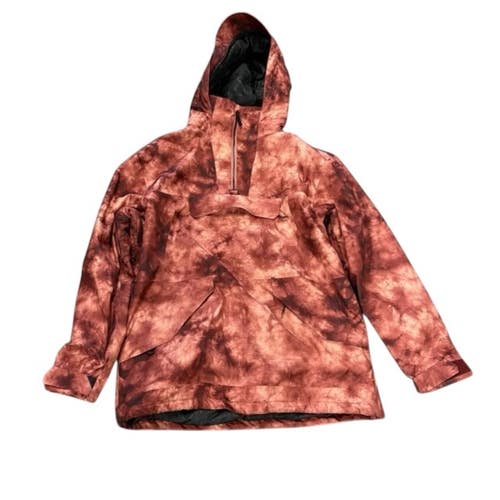 Used Volcom Outerwear Heavy Jacket Mens Maroon LG 11406-S000113589