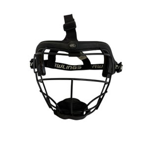 Used Rawlings BB/SB Fielders Mask Black One Size 11406-S000113568