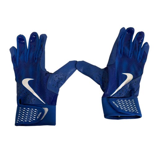 Used Nike BB/SB Batting Gloves Royal Blue LG 11406-S000113536