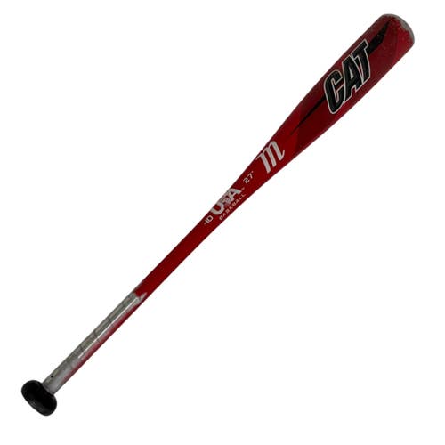 Used Marucci CAT BB/SB USA 2 5/8 Bat 27" -10 11406-S000113530