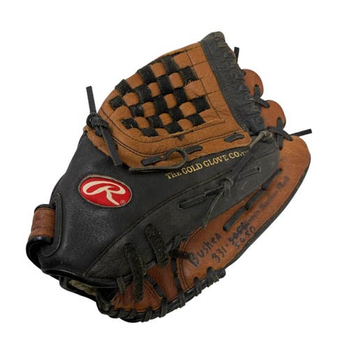 Used Rawlings PLAYER PREFERRED BB/SB Glove RH Throw Brown 12 1/2" 11406-S000113523