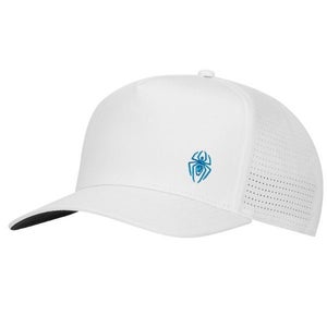 TaylorMade Spider A-Frame Snapback White Golf Hat Adjustable Cap NEW