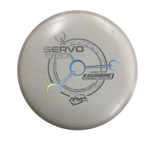 Used MVP FISSION SERVO Disc Golf Driver White 11406-S000113521