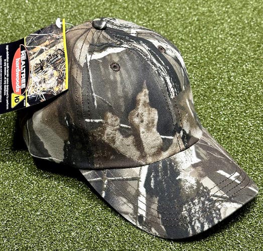RealTree Hardwoods High Definition Multi Terrain Camo Hunting Hat Cap NEW