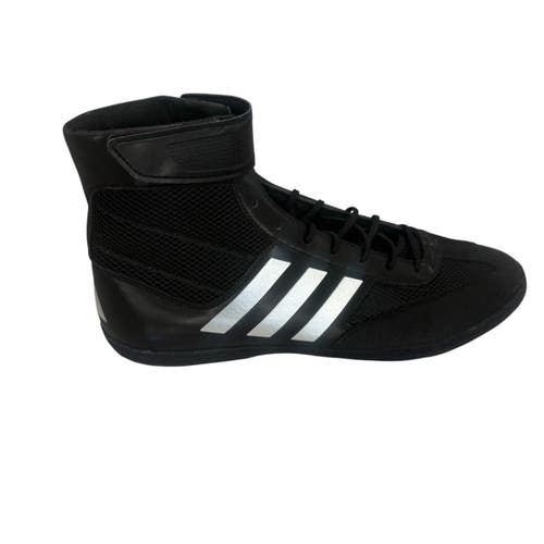 Used Adidas Wrestling Shoes Black Senior Size 12.5 11406-S000113482