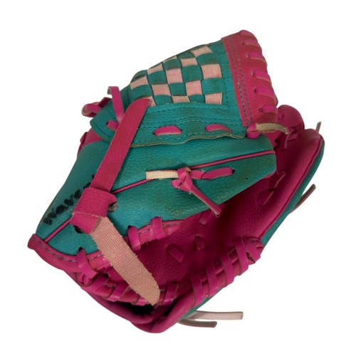 Used DICKS T-BALL GLOVE BB/SB Glove T-ball Pink 8" 11406-S000113478