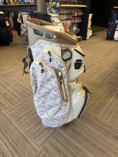 2027 Sun Mountain C-130 Cart Bag (SAND PAISLEY)