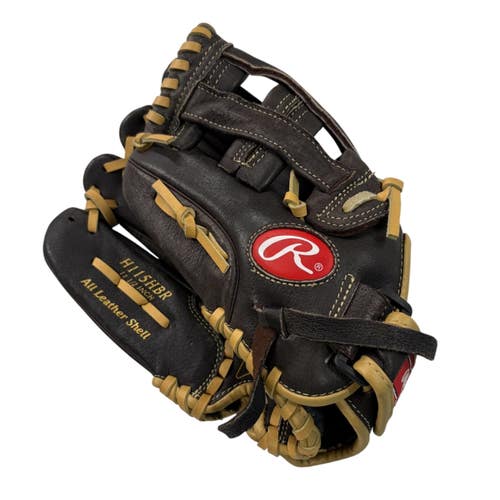 Used Rawlings HIGHLIGHT BB/SB Glove LH Throw Brown 11 1/2" 11406-S000113401