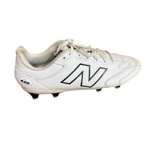 Used New Balance Soccer Cleats White Size 10 11406-S000113376