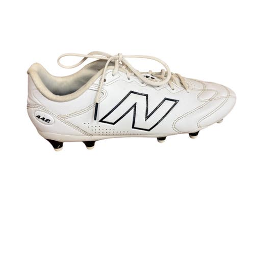 Used New Balance Soccer Cleats White Size 9.5 11406-S000113375