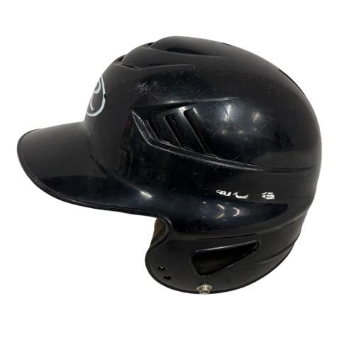 Used Rawlings RCFH Batting Helmet Black SM 11406-S000113347
