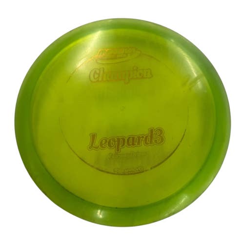 Used Innova LEOPARD3 Disc Golf Driver Neon Green 11406-S000113305