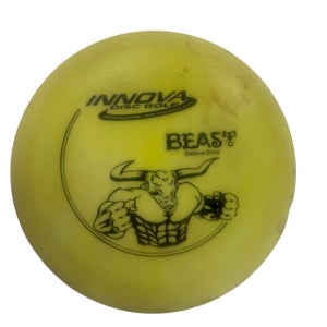 Used Innova BEAST DX Disc Golf Driver Yellow 11406-S000113306