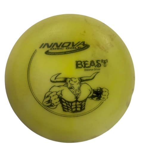 Used Innova BEAST DX Disc Golf Driver Yellow 11406-S000113306