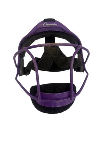 Used Champion BB/SB Fielders Mask Purple SM 11406-S000113235