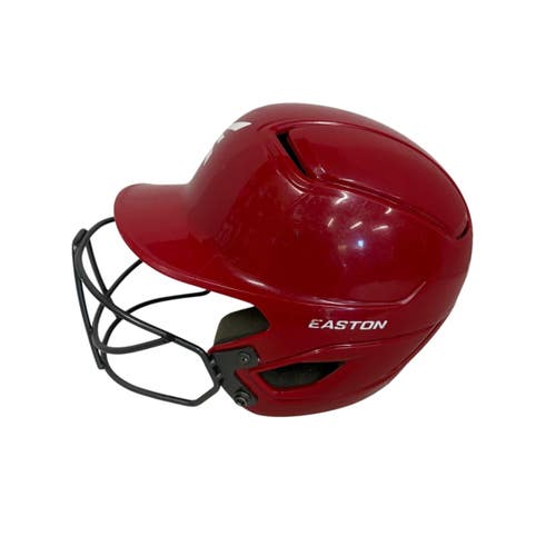 Used Easton ALPHA Batting Helmet w/Mask Red XS/S 11406-S000113162